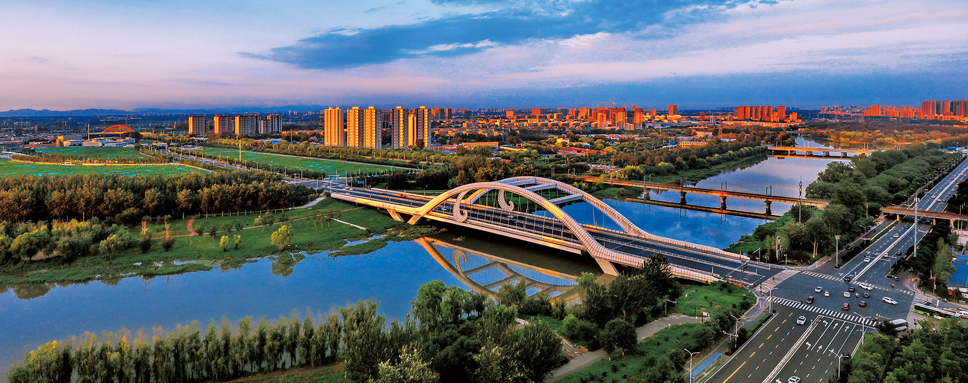 北京城市副中心水系景观工程
